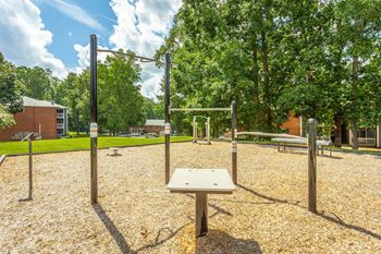 Outdoor Fitness Equipment at Hawthorne at the Ridge in Madison, AL